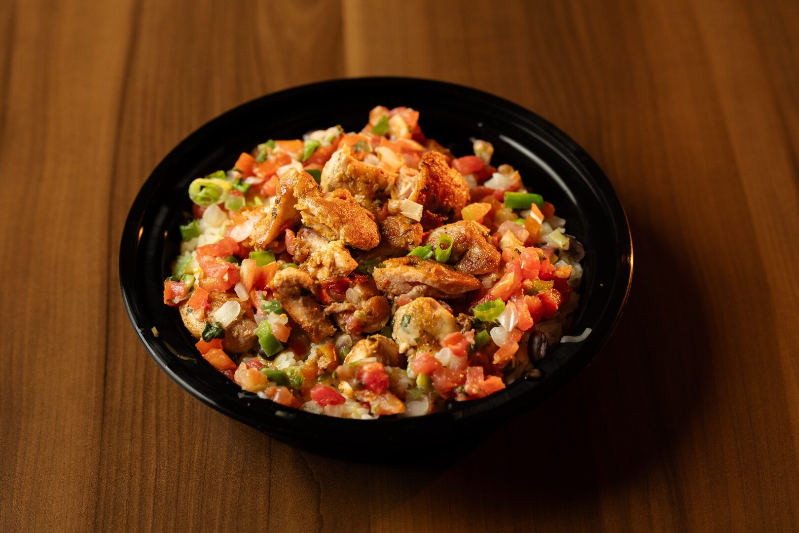 Chicken and rice bowl